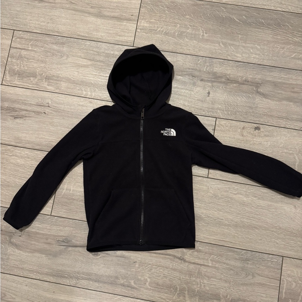 The North Face Kids Black Zip-Up Hoodie